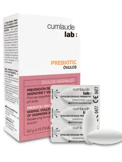 CUMLAUDE LAB PREBIOTIC 10 ÓVULOS VAGINALES
