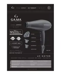 GAMA SECADOR TEMPO 5D SENSI NIGHT