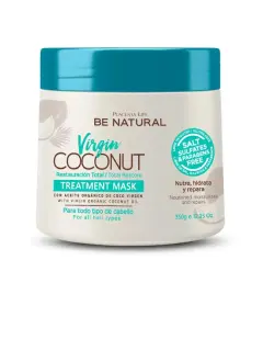 BE NATURAL VIRGIN COCONUT MASCARILLA DE TRATAMIENTO 350G