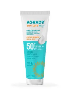 AGRADO PROTECTOR SOLAR FACIAL ANTI MANCHAS SPF50+ 75ML