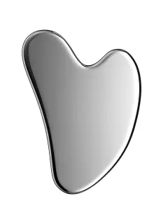 GUA SHA STAINLESS STEEL HEART-SHAPED FACE & BODY MASSAGE TOOL