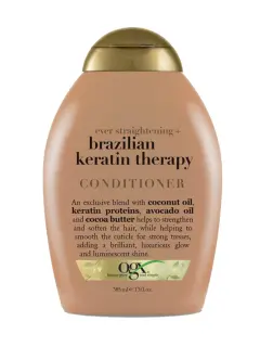 OGX EVER STRAIGHT ACONDICIONADOR BRASILEÑO CON TERAPIA DE QUERATINA 385ML
