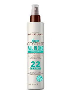BE NATURAL ACONDICIONADOR TRATAMIENTO INTENSIVO ALL IN ONE VIRGIN COCONUT 250ML