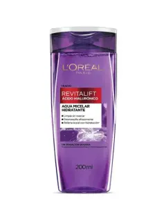 LOREAL REVITALIFT ACIDO HIALURONICO AGUA MICELAR 200ML