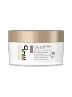 SCHWARZKOPF BLONDME MASCARILLA ENRIQUECIDA PARA TODO TIPO DE RUBIOS 200ML