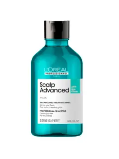 LOREAL PROFESSIONNEL EXPERT SCALP ADVANCED CHAMPÚ ANTIGRASA 300ML