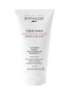BYPHASSE CREMA DE MANOS NUTRITIVE PLUS - PIEL SECA 150ML