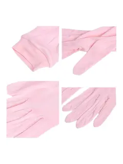 ZEEREE GUANTES DE SEDA PURA PARA MUJER PARA DORMIR