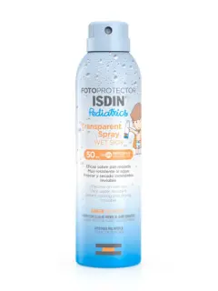 ISDIN PEDIATRICS TRANSPARENT SPRAY WET SKIN FOTOPROTECTOR SPF 50 250ML
