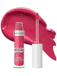 WET N WILD MEGA GLITTER SHIMMER LIQUID LIPSTICK