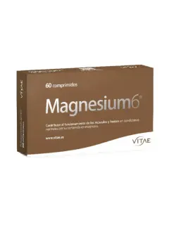 VITAE MAGNESIUM6 SEIS SALES DE MAGNESIO 60 COMPRIMIDOS