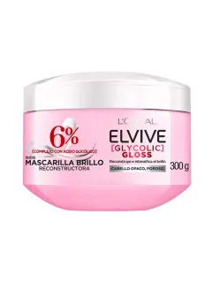 ELVIVE MASCARILLA BRILLO RECONSTRUCTORA GLYCOL GLOSS 300G