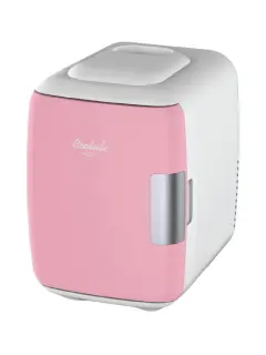 COOLULI MINI NEVERA ROSA CON CAPACIDAD PARA 4L