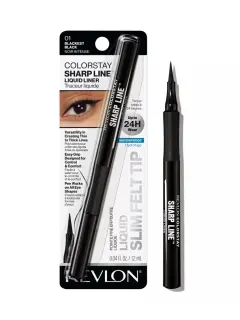 REVLON COLORSTAY LIQUID WATERPROOF EYE PEN CLASSIC TIP - BLACKEST BLACK