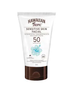 HAWAIIAN TROPIC PROTECTOR SOLAR FACIAL SENSITIVE SKIN 50 FPS 60ML
