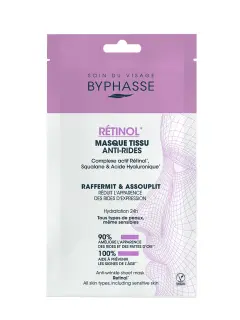 BYPHASSE MASCARILLA TISSU ANTIARRUGAS RETINOL SKIN BOOSTER 18ML