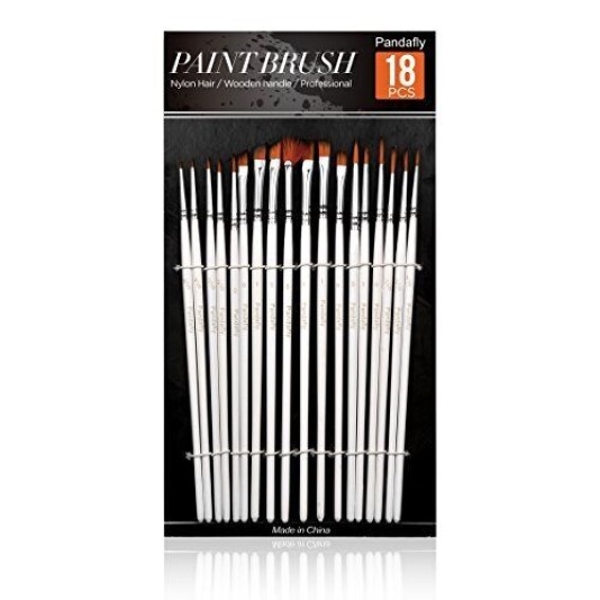 PANDAFLY PAINT BRUSH 18 PCS