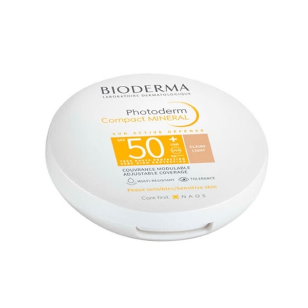 BIODERMA PHOTODERM COMPACT MINERAL 50 SPF CLAIRE