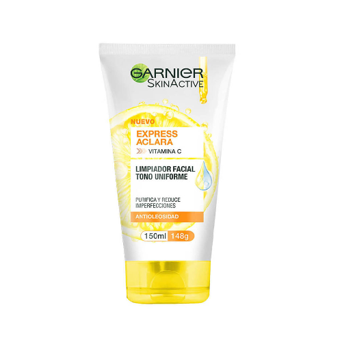 GARNIER LIMPIADOR FACIAL CON VITAMINA C 150ML