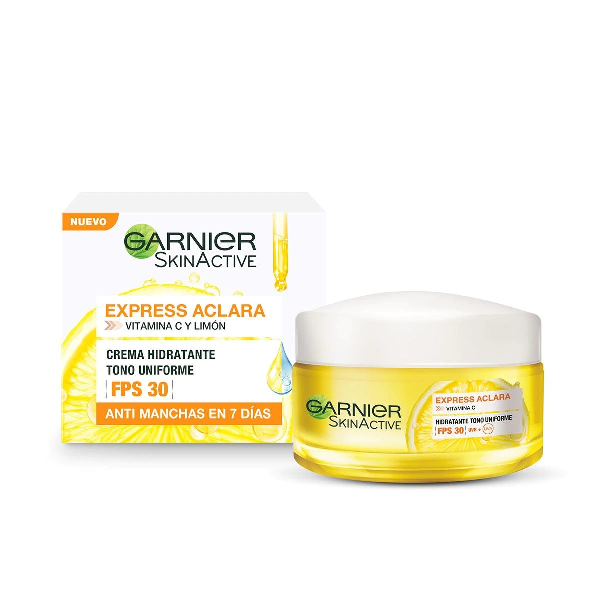 GARNIER CREMA HIDRATANTE ANTIMANCHAS FPS 30 50ML