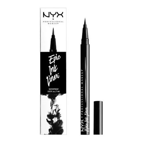 NYX PROFESSIONAL MAKEUP FORRO DE TINTA ÉPICA, DELINEADOR LÍQUIDO IMPERMEABLE 1ML