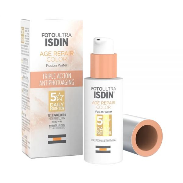 ISDIN PROTECTOR SOLAR FOTO ULTRA AGE REPAIR +50 COLOR 50ML