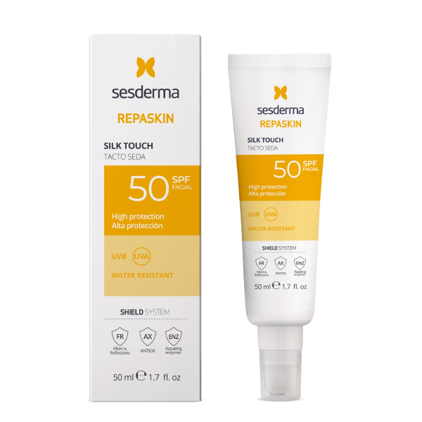 SESDERMA PROTECTOR SOLAR REPASKIN TACTO SEDA FPS50 50ML