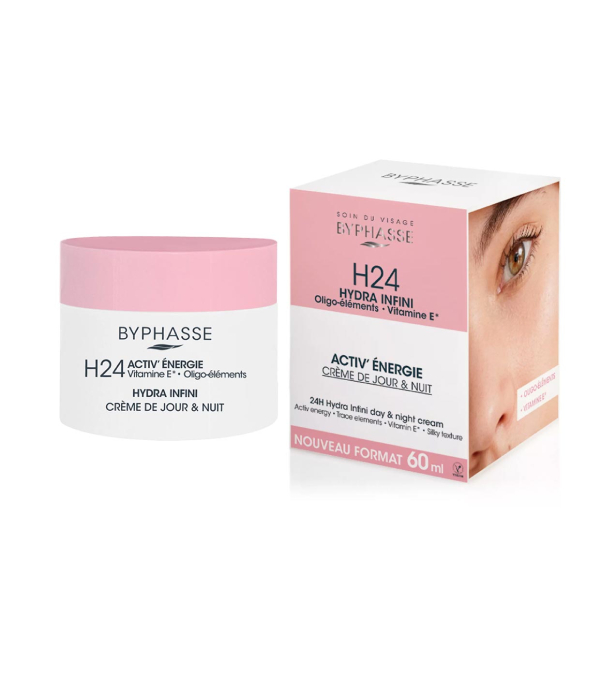 BYPHASSE 24H HYDRA INFINI CREMA DÍA Y NOCHE 60ML