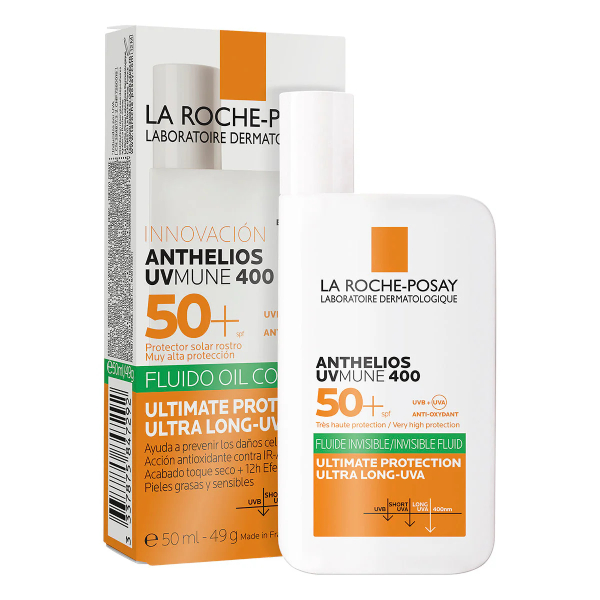 LA ROCHE POSAY ANTHELIOS UV MUNE 400 OIL CONTROL FLUIDO FPS50+ 50ML